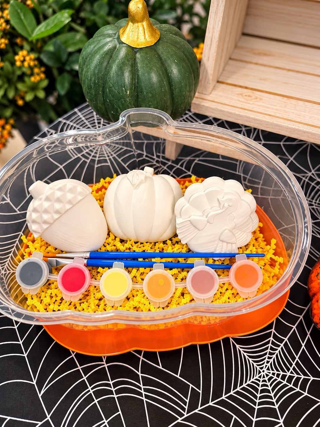 🍂 Fall Fun DIY Paint & Plaster Kit 🎨